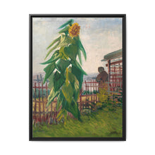 Vincent van Gogh's Allotment with Sunflower (1887) - NOMADEN ART GALLERY