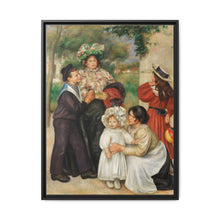 The Artist's Family (La Famille de l'artiste) (1896) by Pierre-Auguste Renoir. - NOMADEN ART GALLERY