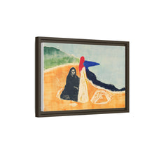 Two Women on the Shore (1898) by Edvard Munch - NOMADEN ART GALLERY