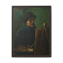 Vincent van Gogh's Self-Portrait with Dark Felt Hat at the Easel (1886) - NOMADEN ART GALLERY