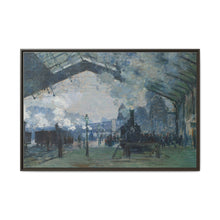 Arrival of the Normandy Train, Gare Saint-Lazare by Claude Monet - NOMADEN ART GALLERY