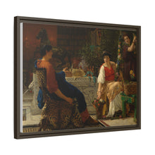 Preparations for the Festivities (The Floral Wreath) (1866) by Sir Lawrence Alma Tadema