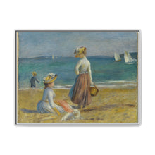 Figures on the Beach (1890) by Pierre-Auguste Renoir - NOMADEN ART GALLERY