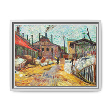 The Factory (1887) by Vincent Van Gogh - Timeless Wall Art Canvas - NOMADEN ART GALLERY