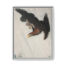 Eagle Flying in Snow (1933) by Ohara Koson - NOMADEN ART GALLERY
