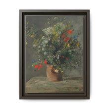 Flowers in a Vase (c. 1866) painting in high resolution by Pierre-Auguste Renoir - NOMADEN ART GALLERY