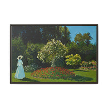 Claude Monet's Lady in the garden (1867) - NOMADEN ART GALLERY