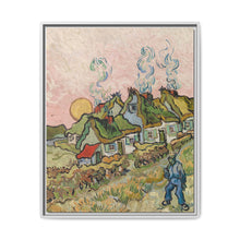 Houses and Figure by Vincent van Gogh - NOMADEN ART GALLERY