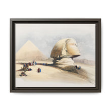 The Great Sphinx Pyramids of Gezeeh illustration bby David Roberts (1796–1864) - NOMADEN ART GALLERY