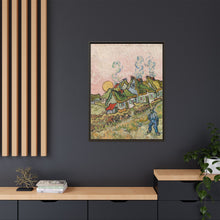 Houses and Figure by Vincent van Gogh - NOMADEN ART GALLERY