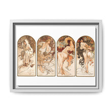 Alphonse Maria Mucha's The Seasons (1897). Famous Art Nouveau artwork - NOMADEN ART GALLERY