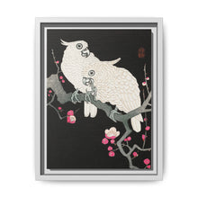 Two cockatoo and plum blossom (1925 - 1936) by Ohara Koson
