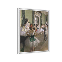La clase de danza de Edgar Degas (1875) 
