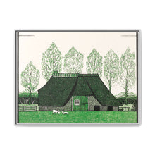 Farmhouse with thatched roof (1919) by Julie de Graag - NOMADEN ART GALLERY