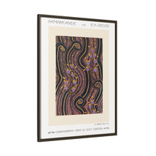 Art Deco Flower pattern pochoir print in oriental style