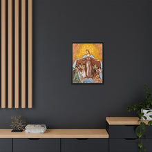 Fresco of Virgin-of-Mercy on the northern wall of the subsidiary church Saint Anna in Saager