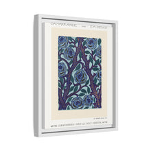 Flower pattern Art Deco stencil print in oriental style