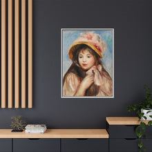 Mädchen mit rosa Haube (Jeune fille au chapeau rose) (1894) von Pierre-Auguste Renoir