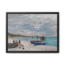 The Beach at Sainte-Adresse (1867) by Claude Monet - NOMADEN ART GALLERY