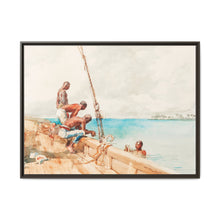 The Conch Divers (1885) by Winslow Homer - NOMADEN ART GALLERY