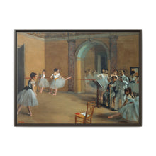 Edgar Degas's The Dance Foyer at the Opera on the rue Le Peletier (1872) - NOMADEN ART GALLERY