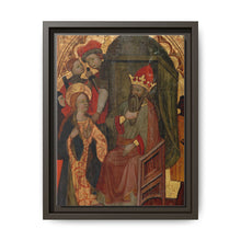 Saint Katherine of Alexandria before the Roman Emperor by Nicolás Solano - NOMADEN ART GALLERY
