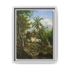 Landschap in Nederlands-Indie (1858 - 1900) by Maurits E H R van den Kerkhoff. - NOMADEN ART GALLERY