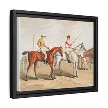 Illustration of jockies from The Costume of Yorkshire (1814) by George Walker