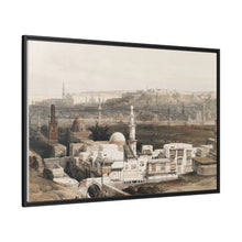 Suez Desert View: Cairo's Citzenib Gate by David Roberts - Antique Wall Art