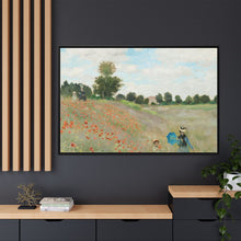 Claude Monet's The Poppy Field near Argenteuil (1873) - NOMADEN ART GALLERY