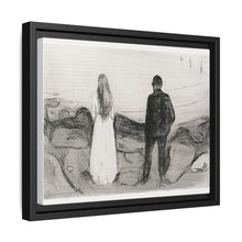 Two Human Beings. The Lonely Ones (1894) by Edvard Munch - NOMADEN ART GALLERY