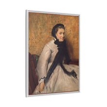 Retrato de una mujer de gris (ca. 1685) de Edgar Degas 