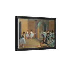 Edgar Degas's The Dance Foyer at the Opera on the rue Le Peletier (1872)