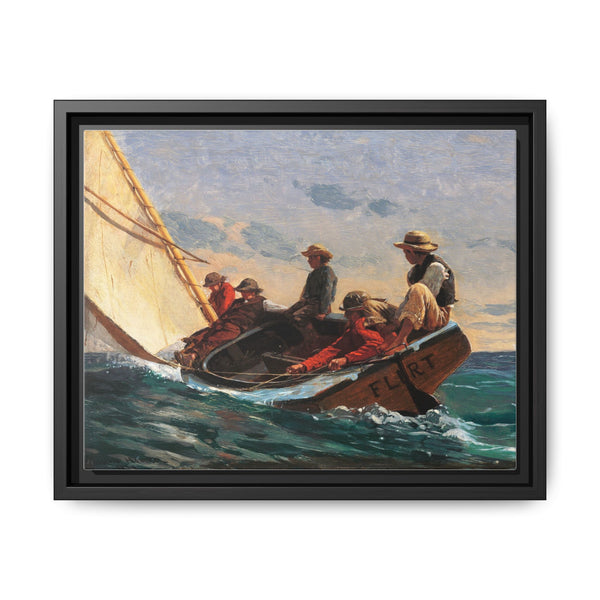 The Flirt (1874) by Winslow Homer - NOMADEN ART GALLERY