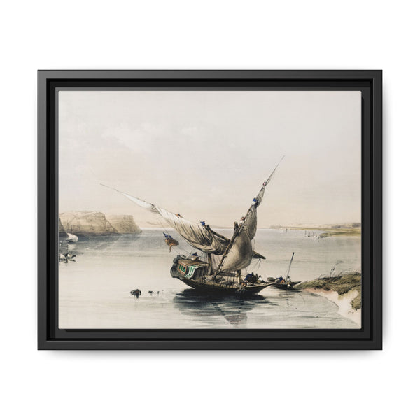 Approach to the Fortress of Ibrim illustration by David Roberts (1796–1864) - NOMADEN ART GALLERY