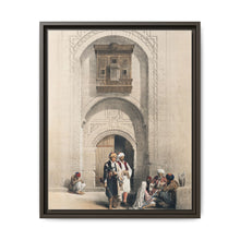 Modern mansion showing the arabesque architecture of Cairo illustration by David Roberts (1796–1864) - NOMADEN ART GALLERY