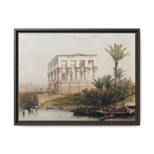 The hypaethral temple at Philae called the Bed of Pharaoh illustration by David Roberts (1796–1864) - NOMADEN ART GALLERY