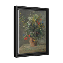 Flowers in a Vase (c. 1866) painting in high resolution by Pierre-Auguste Renoir - NOMADEN ART GALLERY