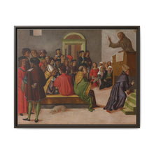 A Franciscan Monk Preaching (ca. 1515-1525 (Renaissance) by School of the Romagna - NOMADEN ART GALLERY