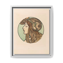 Stained glass window for the facade of the Fouquet boutique by Alphonse Maria Mucha (1869–1939)