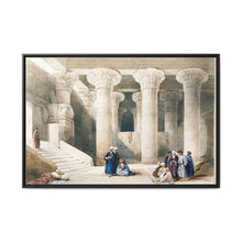 Temple of Egyptian illustration by David Roberts (1796–1864) - NOMADEN ART GALLERY