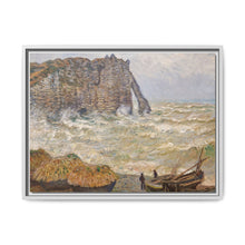 Claude Monet's Stormy Sea in Étretat (1883) - NOMADEN ART GALLERY