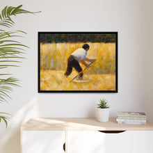 The Mower (ca. 1881–1882) by Georges Seurat