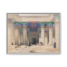 Grand Portico of the Temple of Philae Nubia illustration by David Roberts (1796–1864) - NOMADEN ART GALLERY