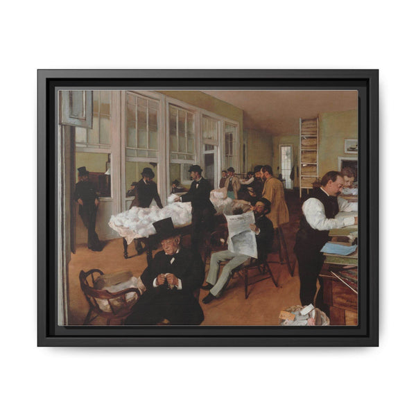 A Cotton Office in New Orleans (1873) by Edgar Degas - NOMADEN ART GALLERY