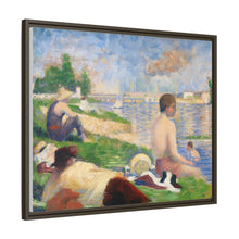 Georges Seurats letzte Studie zu „Badende in Asnières“ (1883)