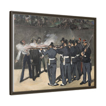 La ejecución del emperador Maximiliano (1867) de Édouard Manet