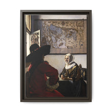 Johannes Vermeer’s Officer and Laughing Girl (ca. 1657) - NOMADEN ART GALLERY