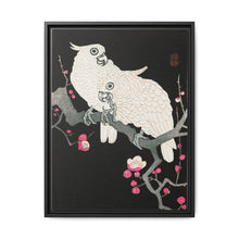Two cockatoo and plum blossom (1925 - 1936) by Ohara Koson