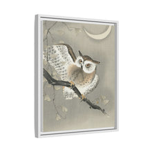 Long-eared owl in ginkgo (1900 - 1930) by Ohara Koson
